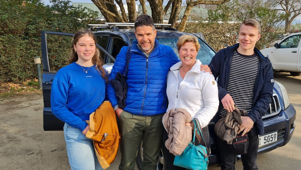 Dutch family looking forward to Sani Pass